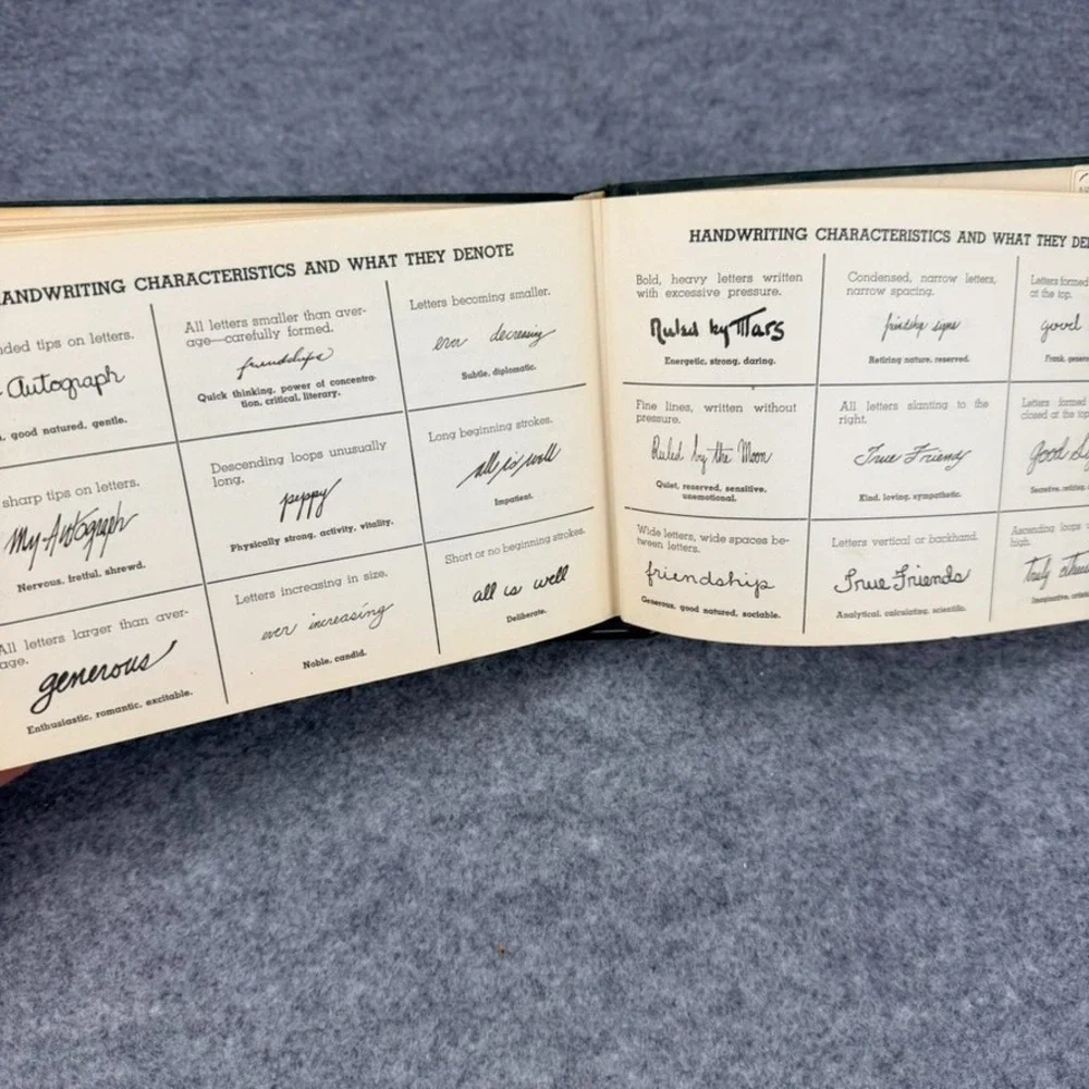 Vintage 1941 Signs of My Friends Vol 2 Autograph Zodiac Horoscope Birthday Book